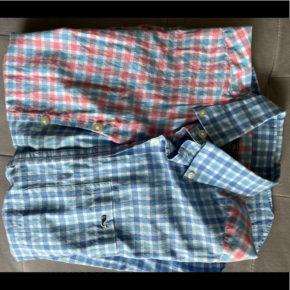 Slim fit vineyard vines tucker shirt